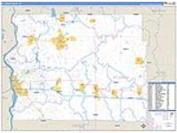 St. Croix, Wi Carrier Route Wall Map
